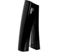 RAPID ECO - Agrafeuse de Bureau Verticale en Plastique Recyclé, pour Maison / Bureau / École, Gamme ECO, coloris Noir, 24509000