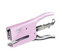 Rapid Pince-Agrafeuse Retro K1, Pour Agrafes 24/6 et 24/8mm, Capacité 50 Feuilles, Métal, Strawberry Cream, 5000493