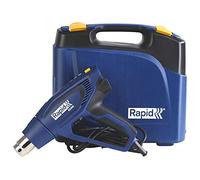 RAPID - Pistolet à Air chaud R2000 - Puissance : 2000 W - Débit d'air à 2 niveaux : 250-500 L/min - Température : 60-350-600 °C - 250 x 100 x 285 mm - 790 g , premium case
