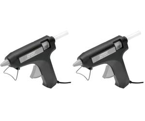 RAPID - Pistolet à colle Hobby - Livré avec 6 bâtons de colle transparente - Temps de chauffe : 15 min - Débit : 150 g/h - 12 W/220-240 V - 220 x 62 x 270 mm - 360 g (Lot de 2)