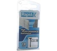 Rapid, 40109554, Clous N°16, 14mm de longueur, 990 pièces, Fil galvanisé, Haute performance