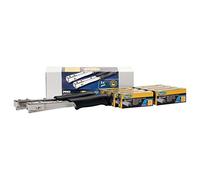 Rapid Pro R19E - Marteau Agrafeur -Lot de 2 marteaux et 8 boîtes d'agrafes | Pour Étiquettes / Affiches / Textiles sur Bois - Léger & 100% Acier - Poignée SoftGrip - Coffret (5001454)