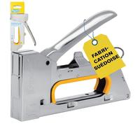 Rapid - Agrafeuse PRO R23 pour Agrafes N°13 de 4-8 mm, Agrafeuse pour Tissus avec Poignée Ergonomique, 100% Acier, Recharge Facile, Fabriqué en Suède - Emballage FSC (5001667)