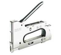 Rapid - Agrafeuse PRO R36 pour Agrafes N°7 et N°36, Agrafeuse pour Câbles avec Gâchette Facile à Actionner, 3 Puissances au Choix, 100% Acier, Fabriqué en Suède (20511811), Gris