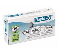Rapid Agrafes Standard N°10 - acier galvanisé - 10 feuilles - boîte de 1000
