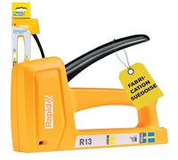 Rapid Agrafeuse murale manuelle R13 – bois/tapisserie, poignée ergonomique, acier, Suède