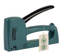 Rapid Agrafeuse tapissier R13 Skog – Fabriquée en Suède, 90% plastique recyclé, Agrafes N°13 (Vert)