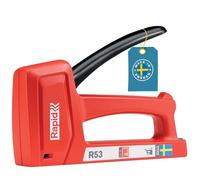 RAPID R53 - Agrafeuse Murale Manuelle pour Travaux Légers, Agrafeuse à Bois/Agrafeuse Tapissierie avec Poignée Ergonomique & Pièces d'Usure 100% Acier, Fabriquée en Suède (5001661)