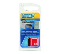RAPID Agrafes galvanisées - Fil fin - N°53/14 mm