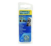 Rapid Rapid agrafes avec anneau - 21 x 10 mm 25 pcs blister Quantité:1