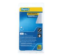 Rapid, 40107362, Bâtons de colle thermofusible, Multi-usage, Transparent, ø12mm, Longueur 190mm, 250g