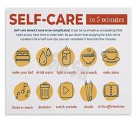 Rapid Relaxation Methods Poster for Self Compassion