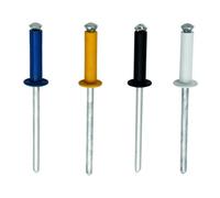 Rapid 5000403 Rivets Automobile 4 couleurs Ø4 x 16mm
