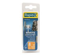 RAPID Rivets étanches 4x12mm en alu