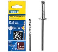Rapid Rivets 5000388 hautes performances Ø4,8 x 12 mm