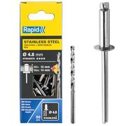 Rapid Rivets inoxydables 4,8 x 18 mm G