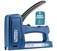 RAPID RPC140 - Agrafeuse Murale Manuelle pour Bois/Textile/Plastique, Agrafeuse à Bois/Tapissier, 50% Plus Facile à Utiliser, pour Agrafes jusqu'à 16 mm, Fabriquée en Suède (5001630)