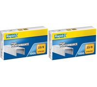 Rapid Strong Agrafes 23/8 x1000 (Lot de 2)