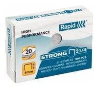 Rapid strong boîte de 1000 agrafes 21 4 mm haute performance strong 24863400 G