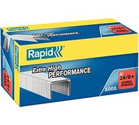 Rapid Agrafes SuperStrong 24/8- boîte de 5000 Argent