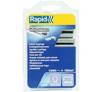 Rapid VR16 - Agrafes à Grillage en Acier Galvanisé, Compatible avec les Grillages 2-8 mm, Idéal pour Sécuriser Cages & Clôtures, 1390 Pièces, Emballage sous Blister (40108799)