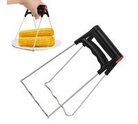 Rapidbok 1 pinces à aliments chauds, pince de cuisine anti-brûlure, pinces multifonctions en acier inoxydable, Pince à Plat Chaud Clip pour Bol, Anti-brûlure Clip pour Les Ustensiles de cuisine