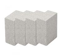 Rapidbok 4Pcs Grill Nettoyage Pierre, Pierre De Nettoyage pour Barbecue, Cleaning Block Ponce, Brique de Nettoyage Réutilisable, Blocs Briques de Nettoyage pour Le Nettoyage des grilles et poêles