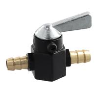 Rapidbok Universel Robinet D'Essence, 8mm Interrupteur de Robinet D'Essence Noir pour Scooter, Cyclomoteur et Moto - Facile à Monter et à Remplir de Carburant