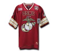 Rapiddominance USMC Maillot de Football, Mixte, Rouge Cardinal