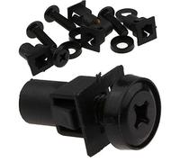 Rapide Poussée Fit M6 Cage écrous pour Réseau Données Schrank Rack Montage [4 Paquet de]