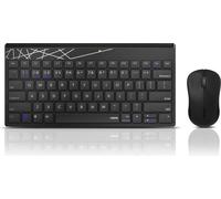 Rapoo 8000M Multi-Mode Deskset Sans fil, Noir