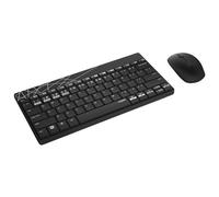 Rapoo 8000M Pack clavier souris Universel Bluetooth QWERTZ Allemand Noir