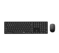 Rapoo 8020M Clavier Souris Incluse Bluetooth QWERTZ Allemand Noir