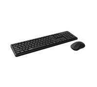 Rapoo 8150M Ensemble clavier souris sans fil - Bluetooth & 2.4G USB sans fil, Multi Device jusqu'à 4 appareils, butée silencieuse et clic silencieux, 2400 DPI souris ambidextre, disposition QWERTZ