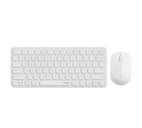 Rapoo 9010M Ensemble clavier et souris multi-appareils, 2,4 GHz/Bluetooth 5.0/4.0 sans fil pour Windows/Mac/Linux/Chrome, prend en charge 4 appareils, clic silencieux discret, alimenté par piles