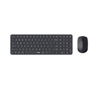RAPOO - 9310M - Combo Clavier Souris sans Fil Multimode - Design Ultra Slim, Commutation instantanée Entre Plusieurs périphériques connectés, Autonomie Jusqu’à 12 Mois - Noir