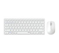 Rapoo 9600M Combo Sans fil multimode, QWERTY US - Blanc