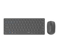 Rapoo 9600M sans Fil Multimode Blade Combo Set, QWERTY US - Gris Foncé