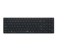 Rapoo 9700M - Ensemble clavier et souris - sans fil - 2.4 GHz, Bluetooth 4.0, Bluetooth 3.0, Bluetooth 5.0 - QWERTY - noir G