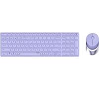 Rapoo 9750M clavier souris inclus RF sans fil + Bluetooth QWERTZ allemand violet (00215377)