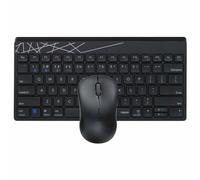 RAPOO | Combo de Clavier et Souris sans Fil (Pack Clavier et Souris sans Fil, Connexion multimode, Transmission sans Fil de 2,4 GHz et Bluetooth 3,0 et 4,0, Clavier QWERTY Espagnol, Souris Optique)