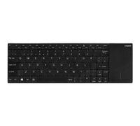 Rapoo E2710 Wireless Touch - Clavier - avec pavé tactile - sans fil - 2.4 GHz - noir G