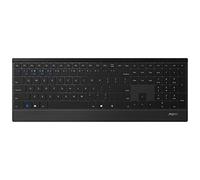 Rapoo - E9500M - Clavier Ultra-Slim multimode sans Fil - Connexion sans Fil multimode, Transition instantanée Entre Plusieurs périphériques, Design Ultra-Slim - Noir