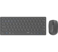 Rapoo Ensemble de bureau sans fil multimode 9600M DE-Layout Gris foncé