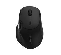 Rapoo I Souris sans Fil MT560 Multi-Mode (Souris d'ordinateur silencieuse, 3200 dpi, Batterie Rechargeable, Ergonomique) Noir