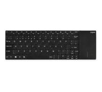 Rapoo Pavé tactile E2710 - Sans fil - Ultra fin - Touches multimédia - Noir