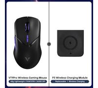 Rapoo-Souris de jeu sans fil,VT9PRO,VT9Air,4K,Smile Light,26000 ug I,4KHz,PER ing Rate,0.25ms,Temps de réponse,180H BatteryLife,PAW3398 - Type VT9PRO Black with P3