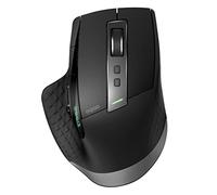 Rapoo Souris laser sans fil Multi-Mode "MT750s" (bluetooth, souris d'ordinateur, design, avec boutons et molette de défilement) Noir