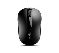 Rapoo Souris optique sans fil 2,4GHz "M10+" (bluetooth, souris d'ordinateur, design, avec boutons et molette de défilement) Noir