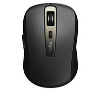Rapoo Souris optique sans fil Multi-Mode "MT350" (bluetooth, souris d'ordinateur, design, avec boutons et molette de défilement) Noir